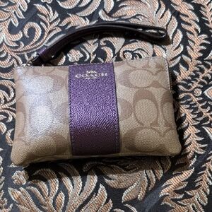 Coach  Signature Wristlet